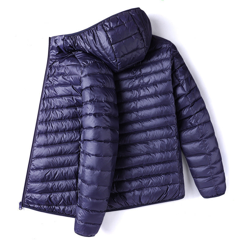 STOCK-Men’s 2025 Slim-Fit Lightweight Hooded Winter Jacket