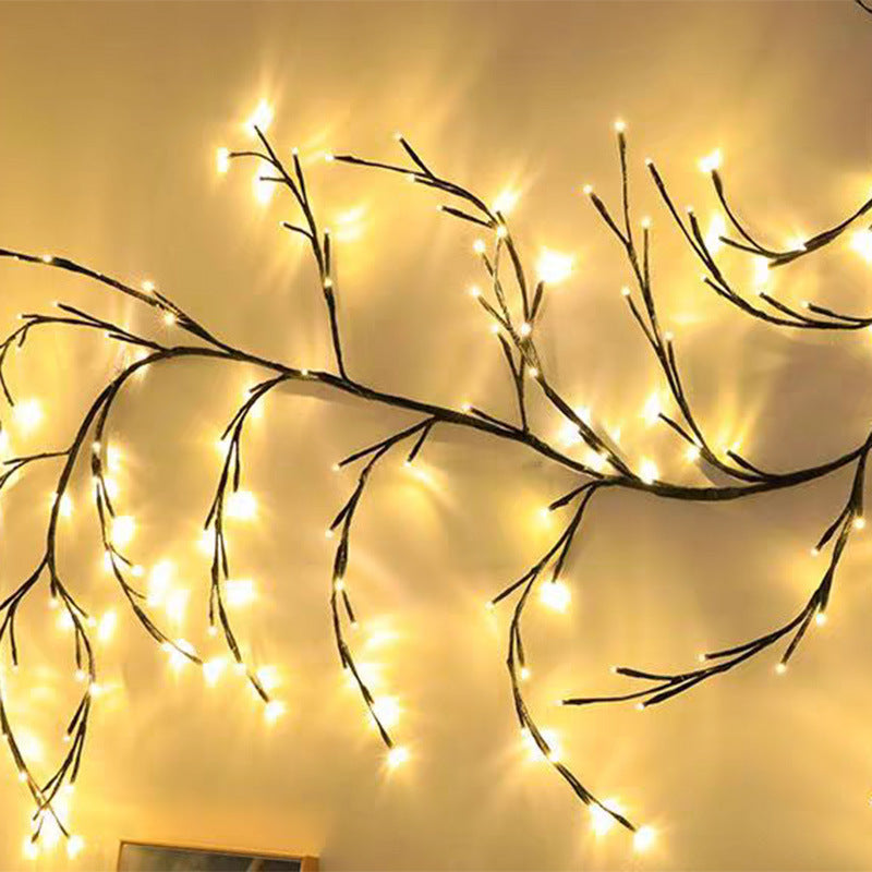 Rattan LED Lamp for Bedroom & Decorative Lighting