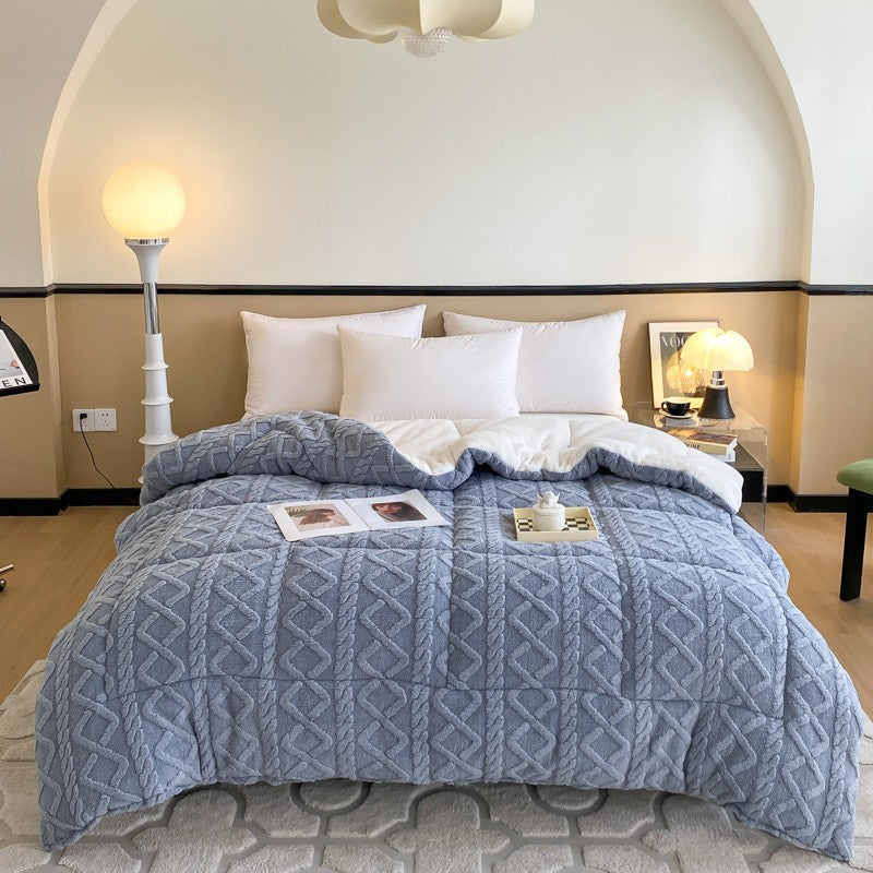 Thickened Taff Quilt Warm Winter Dormitory Quilt