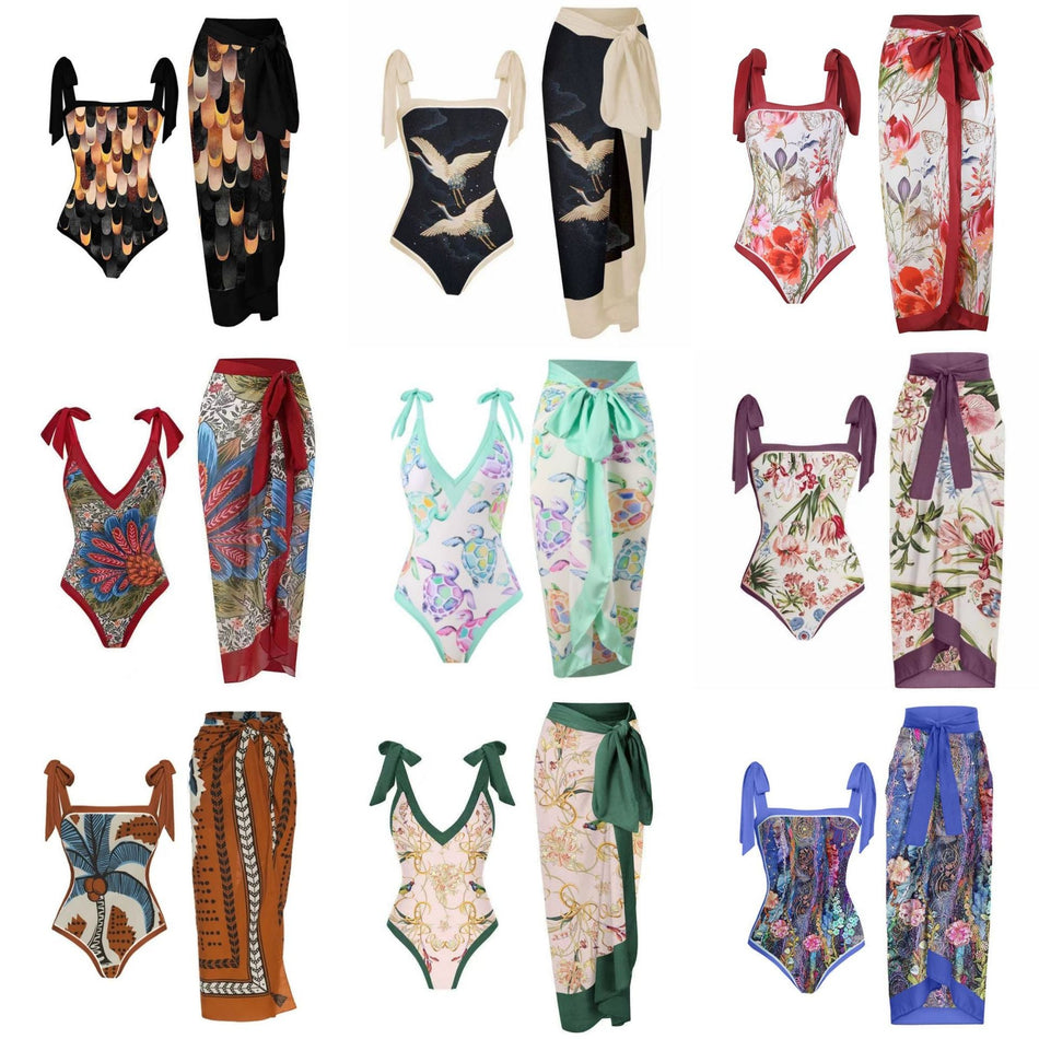 One-Piece Backless Bikini