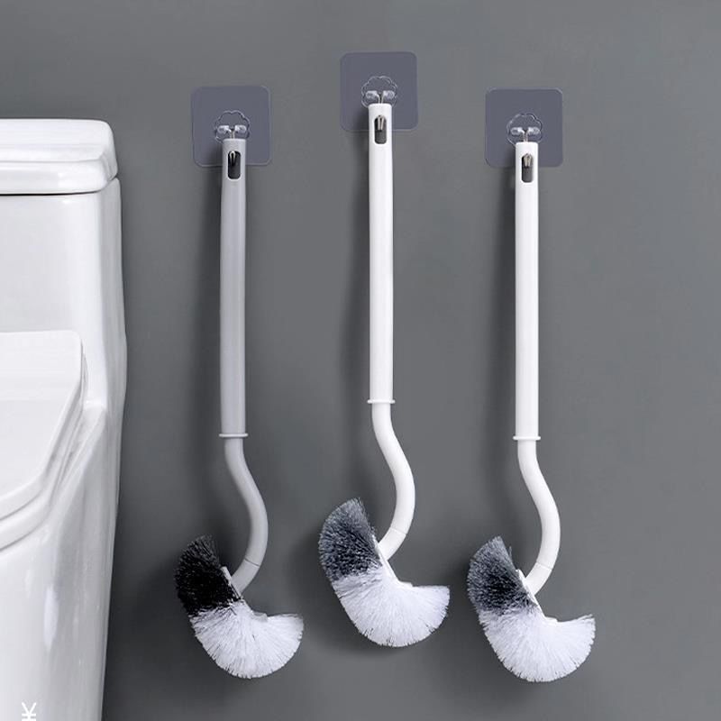 Long-Handle No-Corner Household Toilet Brush