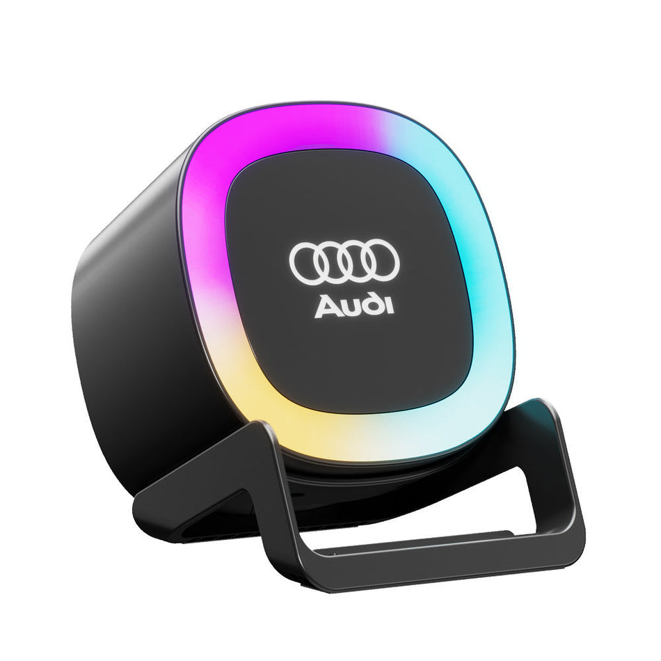 Rgb Night Light Bluetooth Speaker Multifunctional 15W Apple