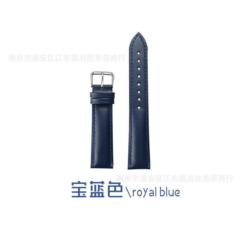 INSTOCK-Genuine Leather Watch Strap  20mm/22mm Calfskin Band