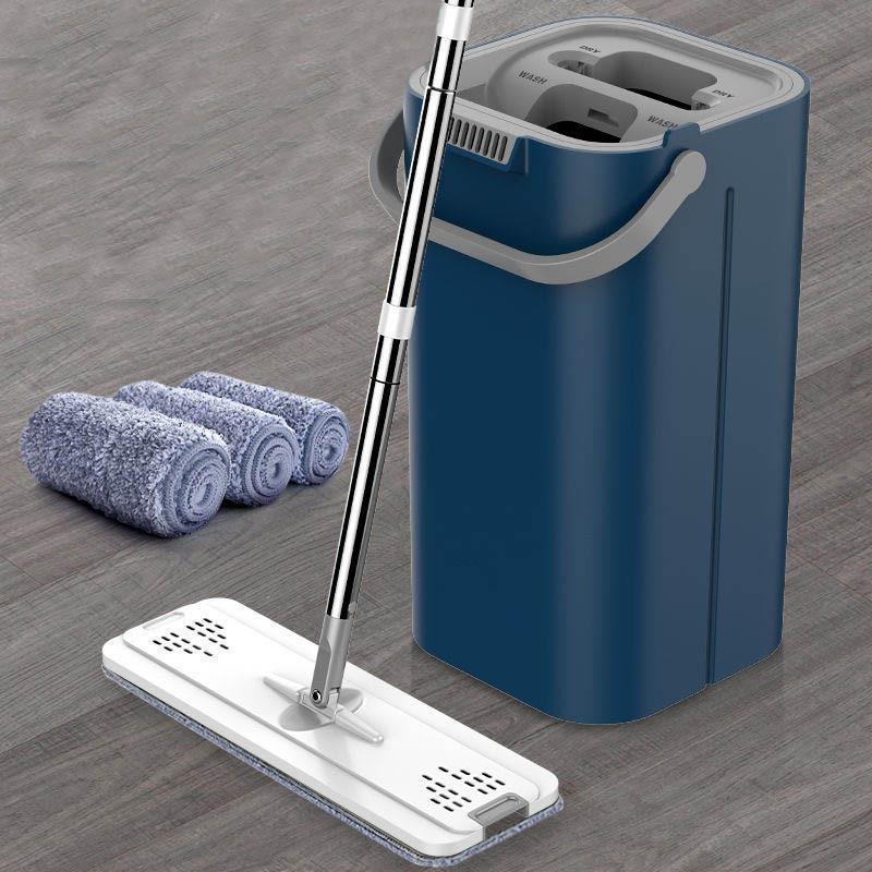 2024 Dual-Use Flat Mop for Wet & Dry Cleaning