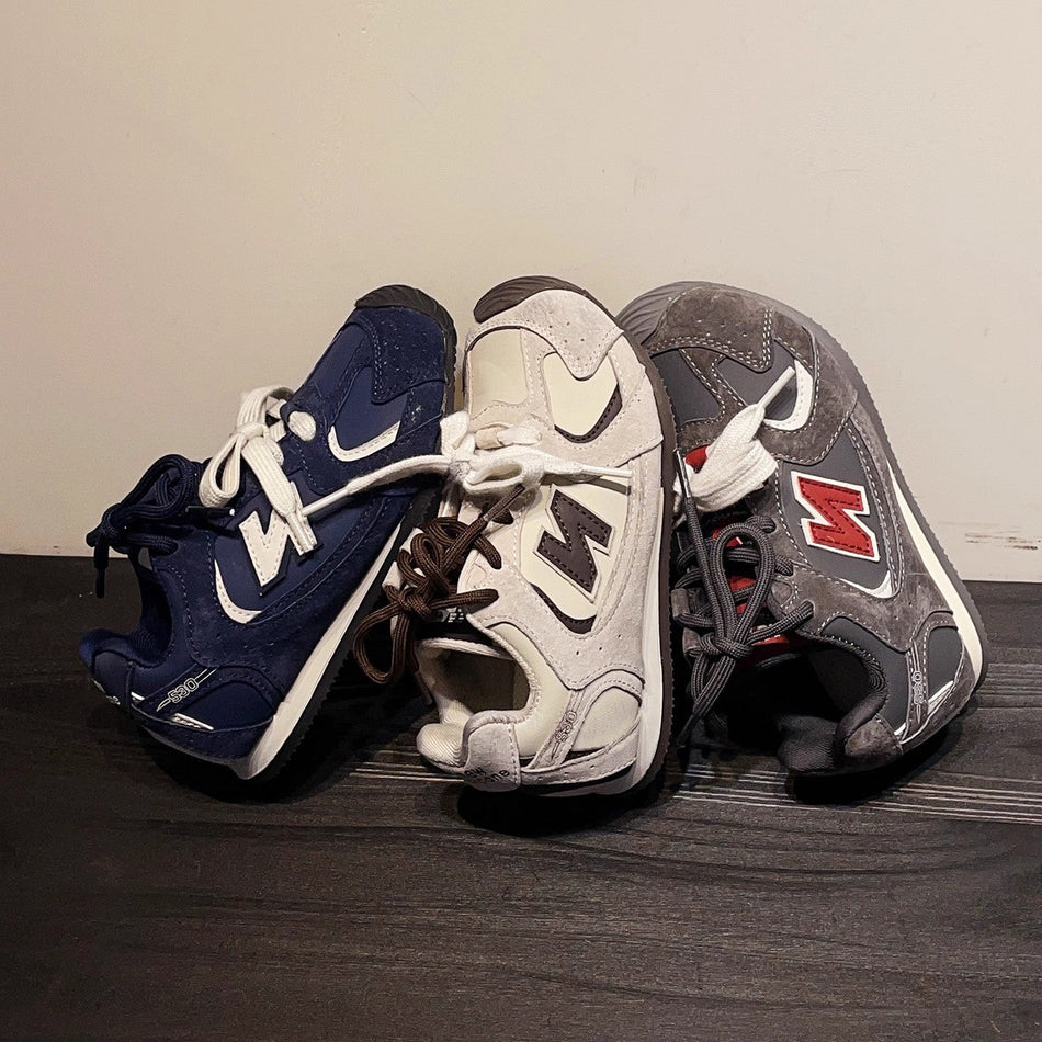 STOCK-Children's Classic Lace-Free Sneakers 2025 Autumn Retro