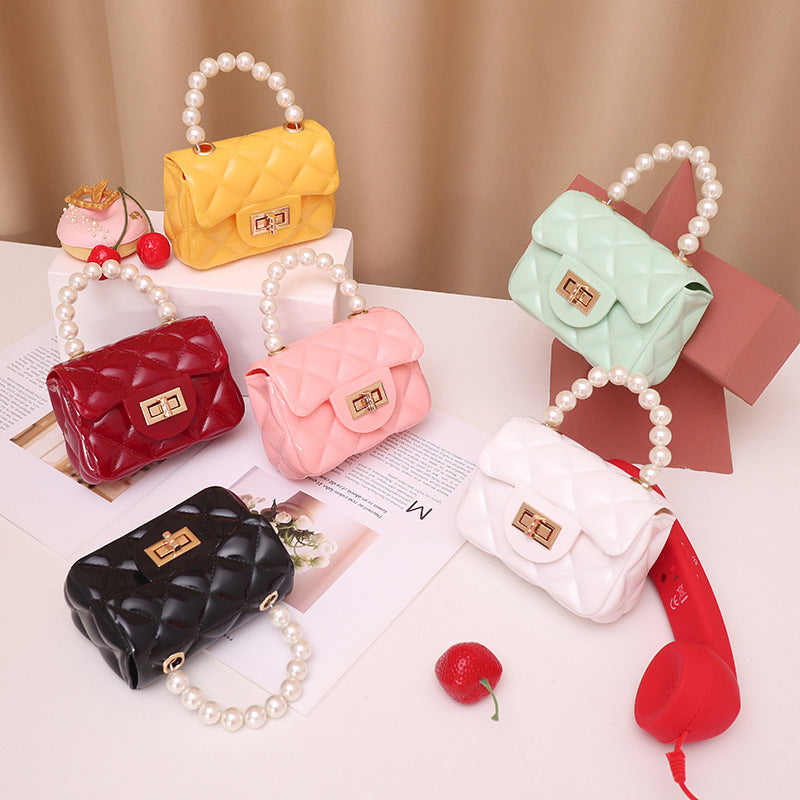 Pearl Chain Jelly Bag for Women – 2023 Fashion Small Bag