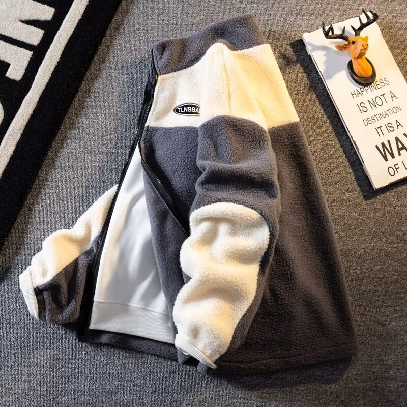 INSTOCK- Men’s 2024 Thickened Lamb Wool Cotton Coat