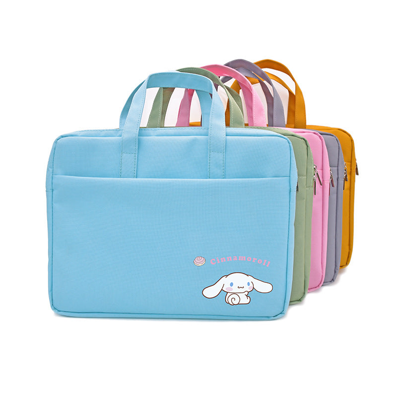 Cute Cartoon Girl Laptop Bag