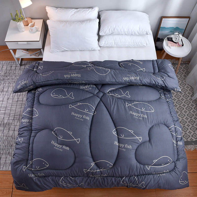 Thickened Single-Person Warm Quilt – All-Season Use