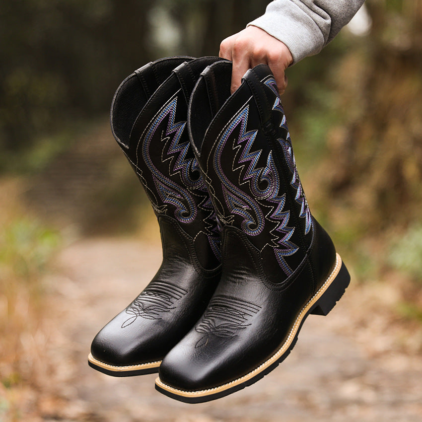 Cowboy Boots for Men 2025 | Retro Western Style