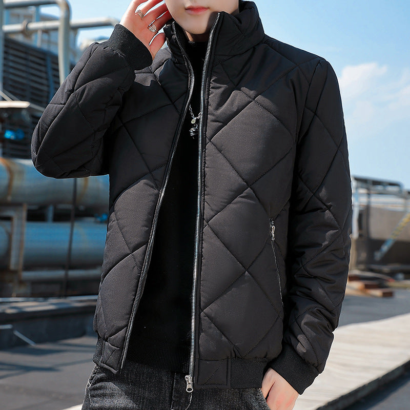 Men’s Hooded Down Jacket – Autumn & Winter Warm