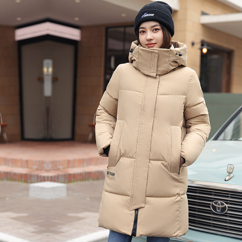 Women’s Slim Mid-Length Cotton Jacket