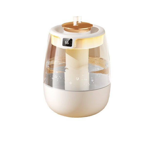 2025 Double Spray USB Humidifier with Atmosphere Lamp
