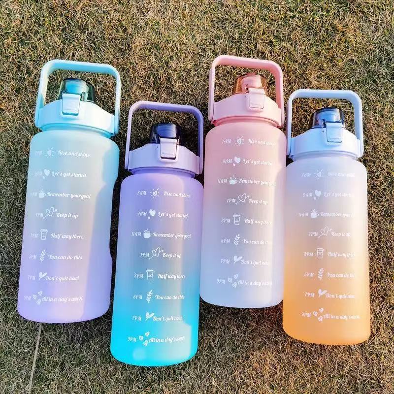 Large Capacity Ins Style Leak-Proof Sports Water Cup