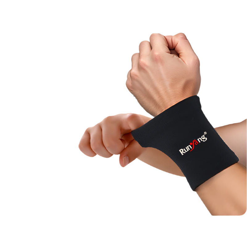 Breathable Knitted Sports Wristband Support