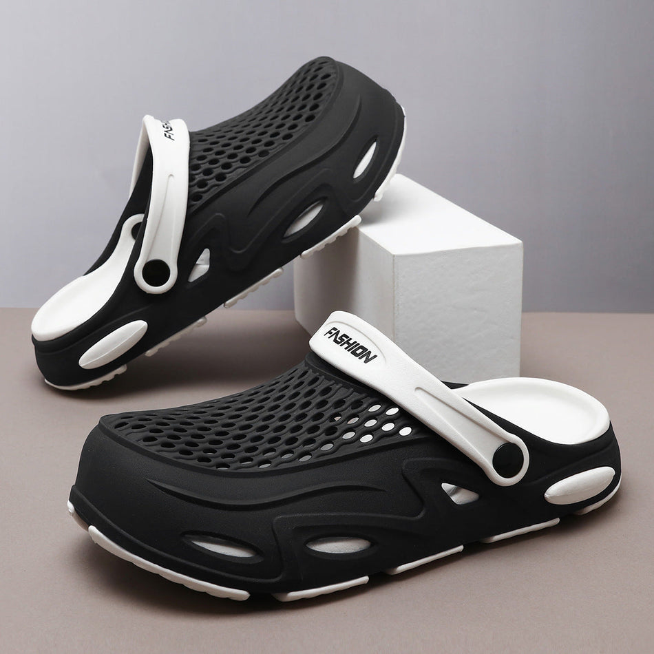 Men's Summer Casual Closed-Toe Anti-Slip Breathable Sandals