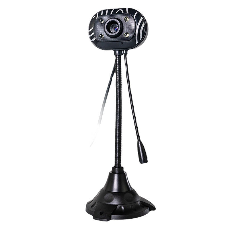HD Computer Network Camera with Built-in Mic & Light