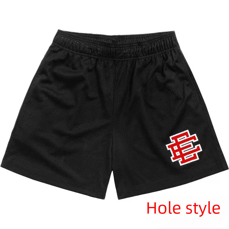 STOCK-Mesh Breathable Sports Shorts | Gym & Running Wear