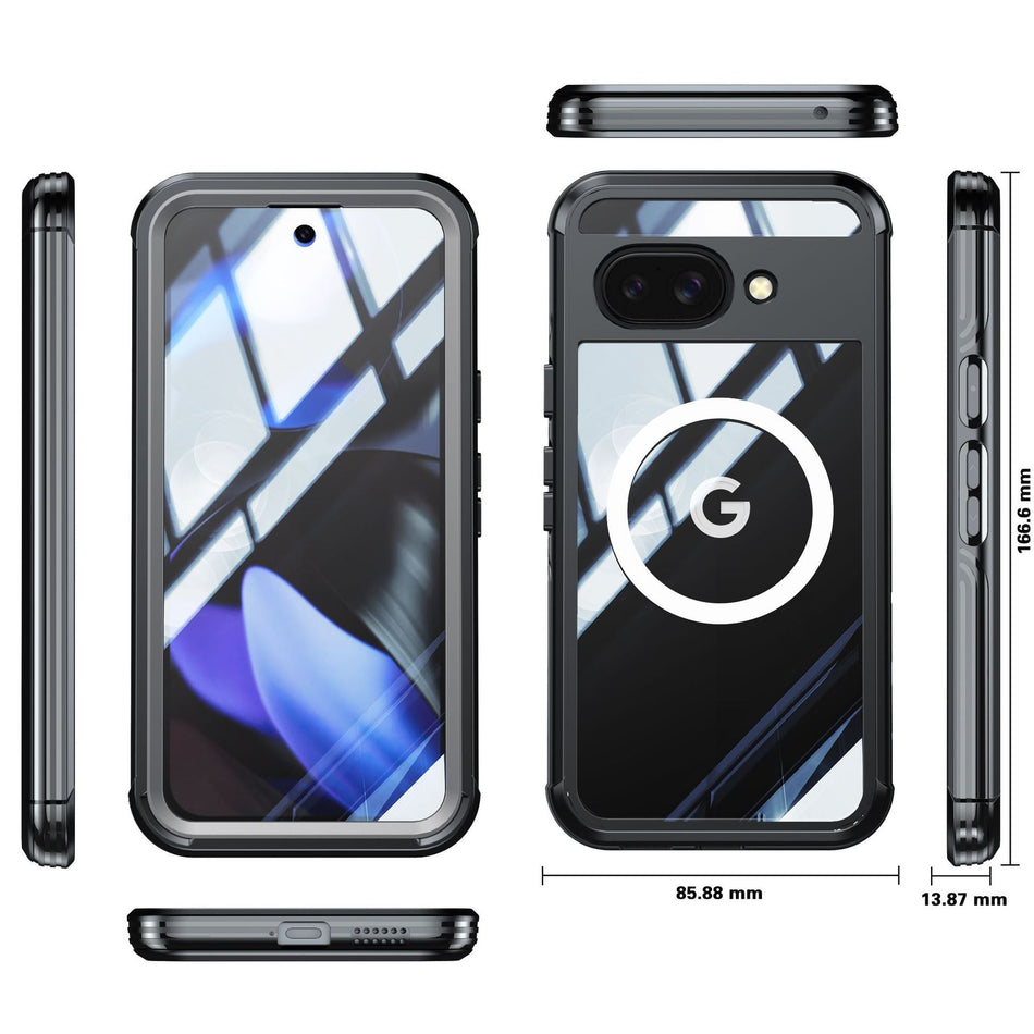 STOCK-Transparent MagSafe Case for Google Pixel 9a
