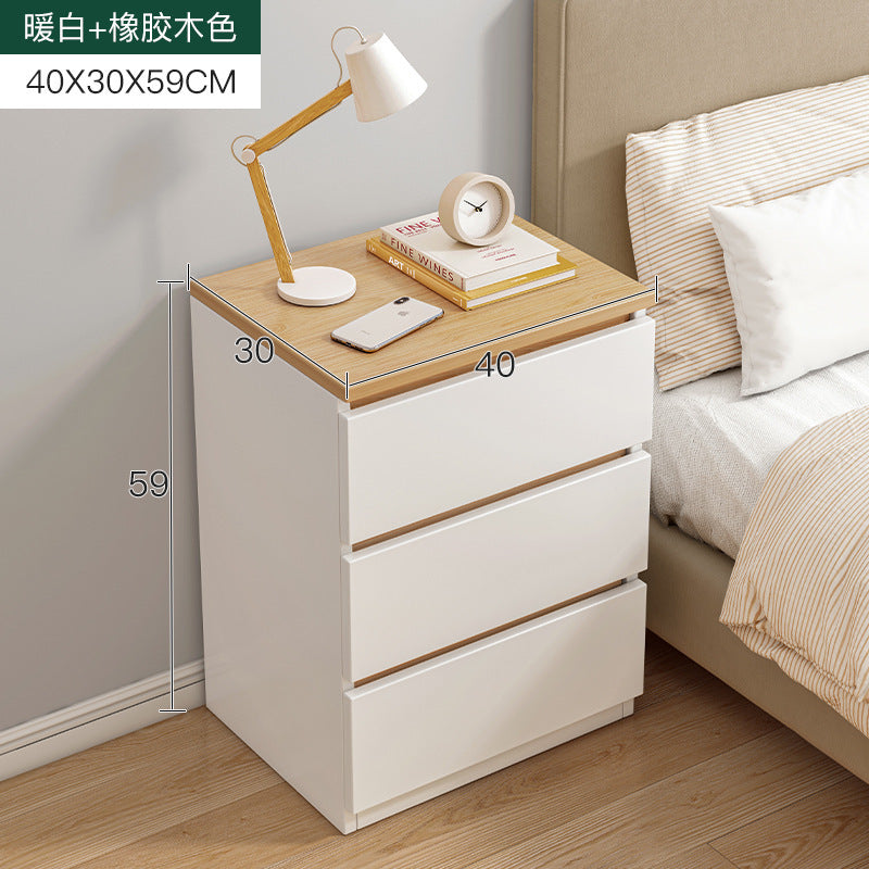 Modern Mini Bedside Storage Cabinet Rack