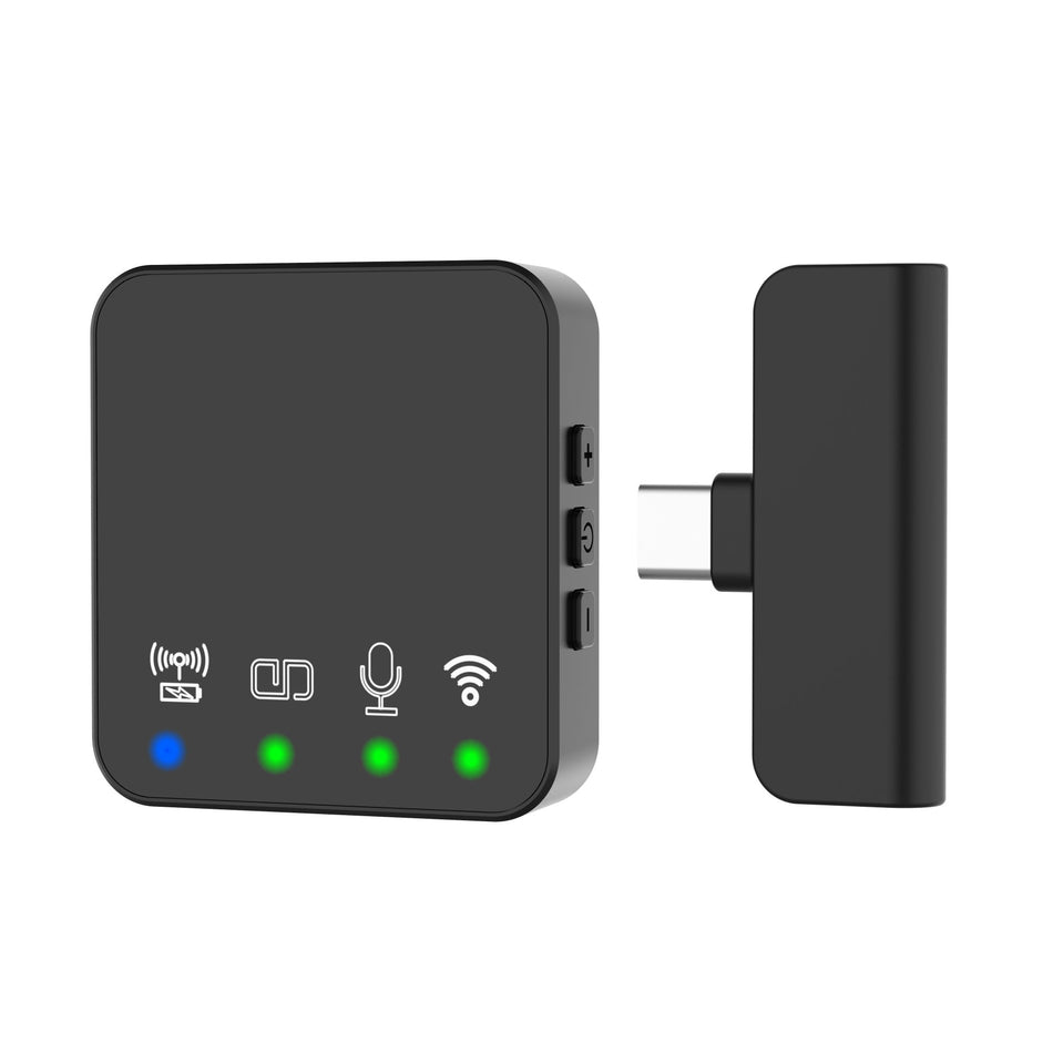 Mini Wireless Lavalier Microphone for Live & Video Recording