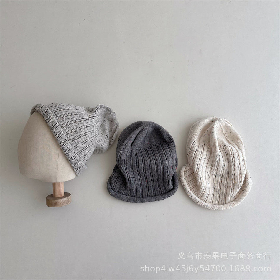 Kids’ Knitted Winter Hat – Warm Pullover Beanie