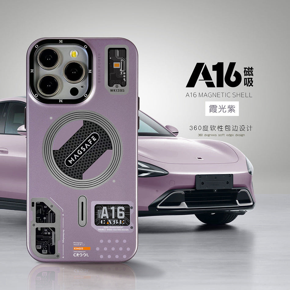 INSTOCK-iPhone 16 Pro Max Magnetic Anti-Drop Trendy Case