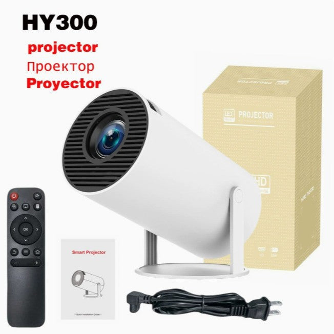 HY300Pro Smart 1080P Android Portable 4K Projector