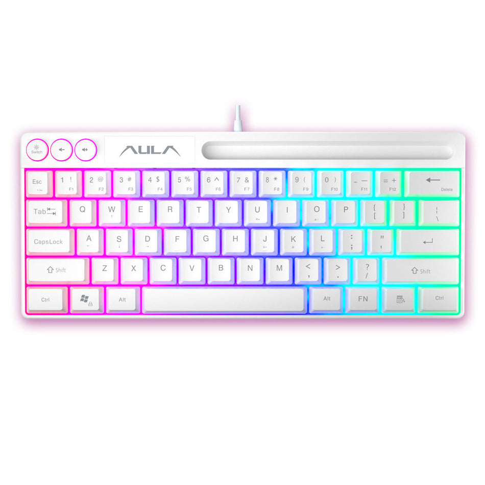 AULA F3061 61-Key RGB Wired Gaming Keyboard