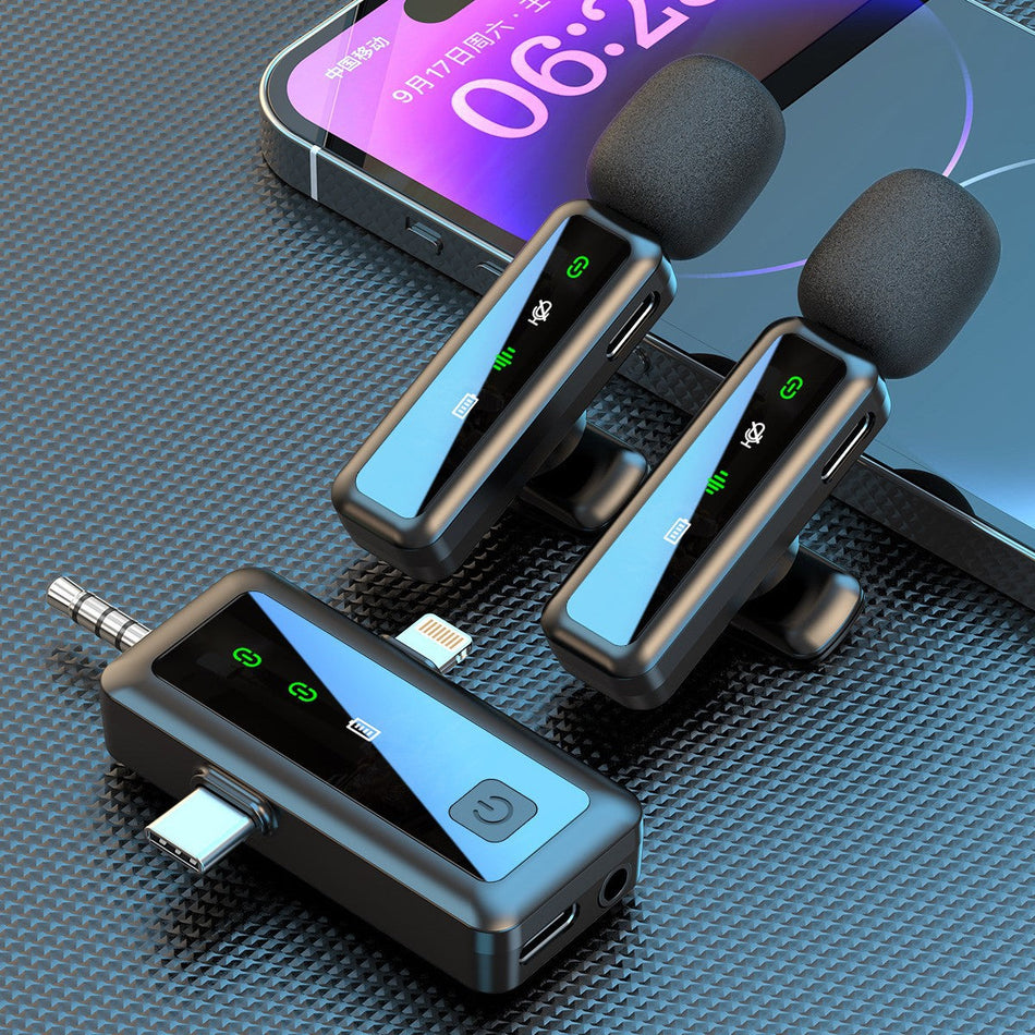 H65 Wireless Lavalier Microphone – Three-In-One Noise Reduction