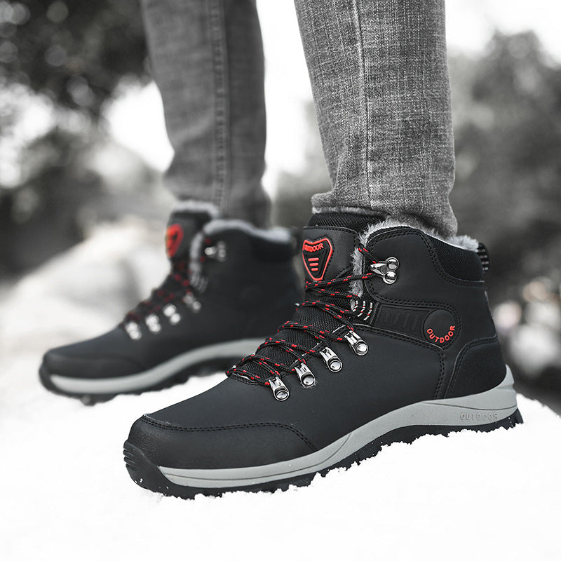 Plus Size Winter Fleece-Lined Snow Boots Nepal       