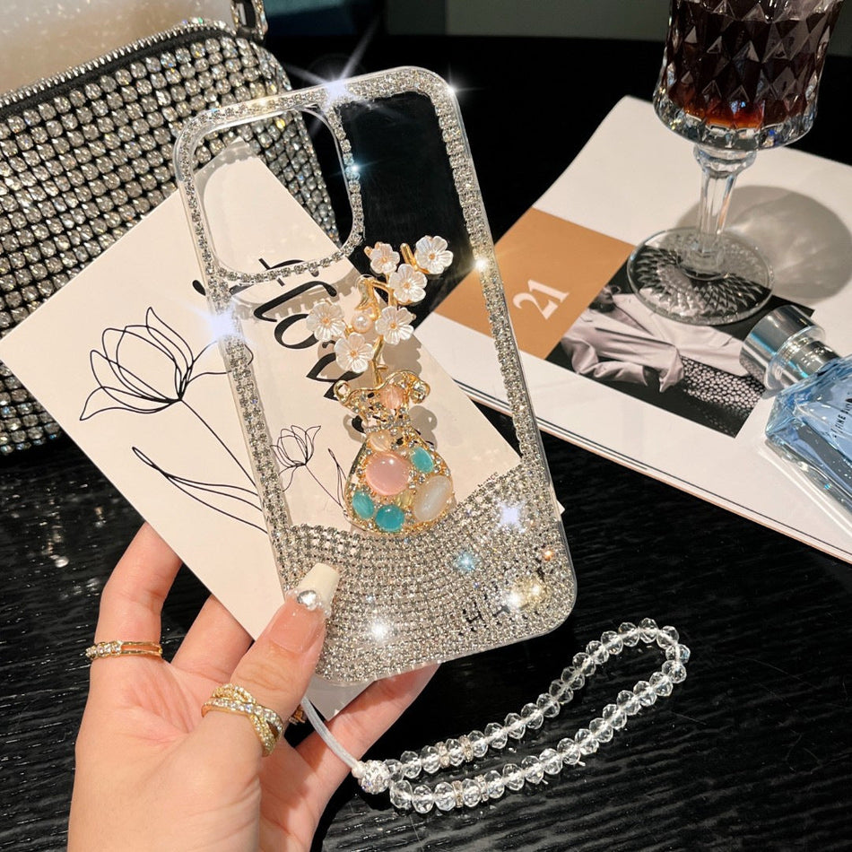 Rhinestone Bracelet Case for Samsung A32/A34/S23/S24