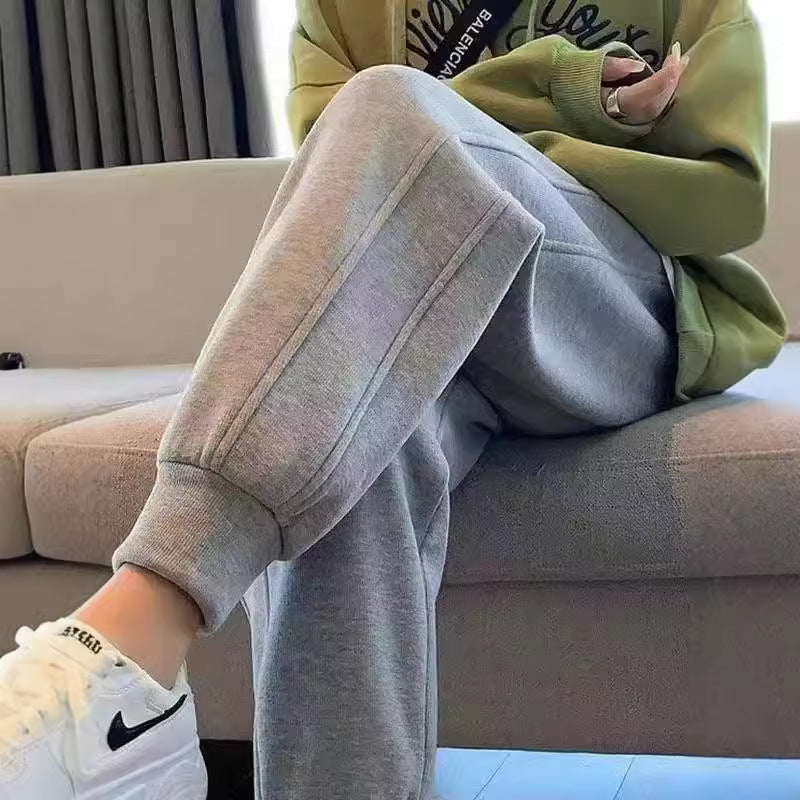 Casual Fleece-Lined Pants