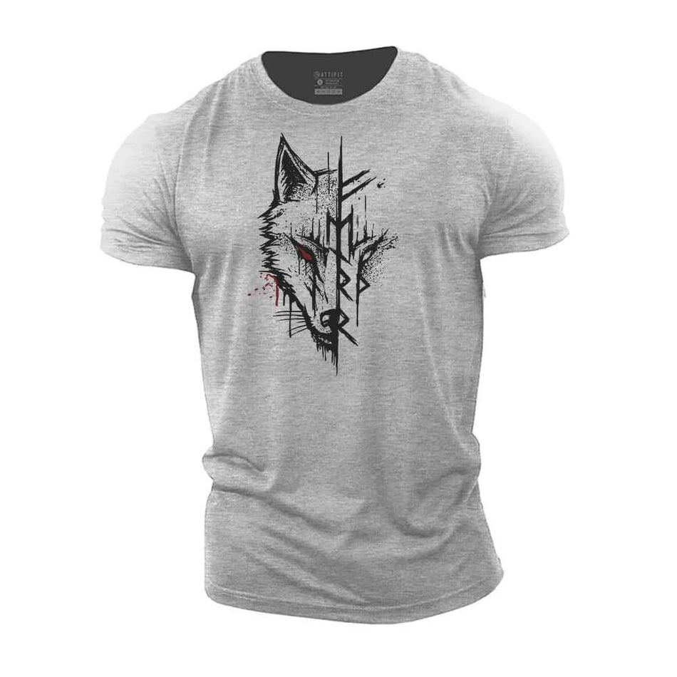3D Tattoo Print Crewneck T-Shirt for Men – Summer Fit