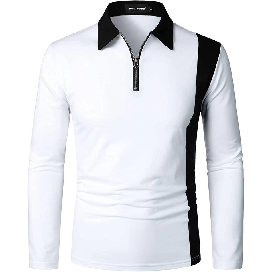 Long-Sleeved Polo T-Shirt – Stylish, Comfortable & Versatile