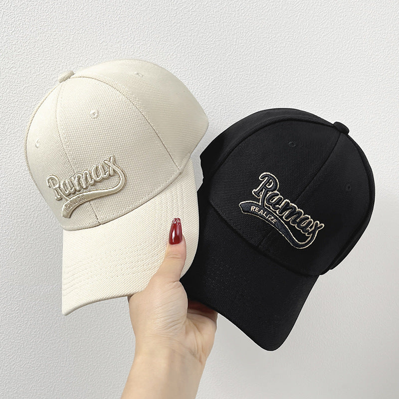 Korean 3D Embroidered Baseball Cap – Stylish & Comfortable Hat
