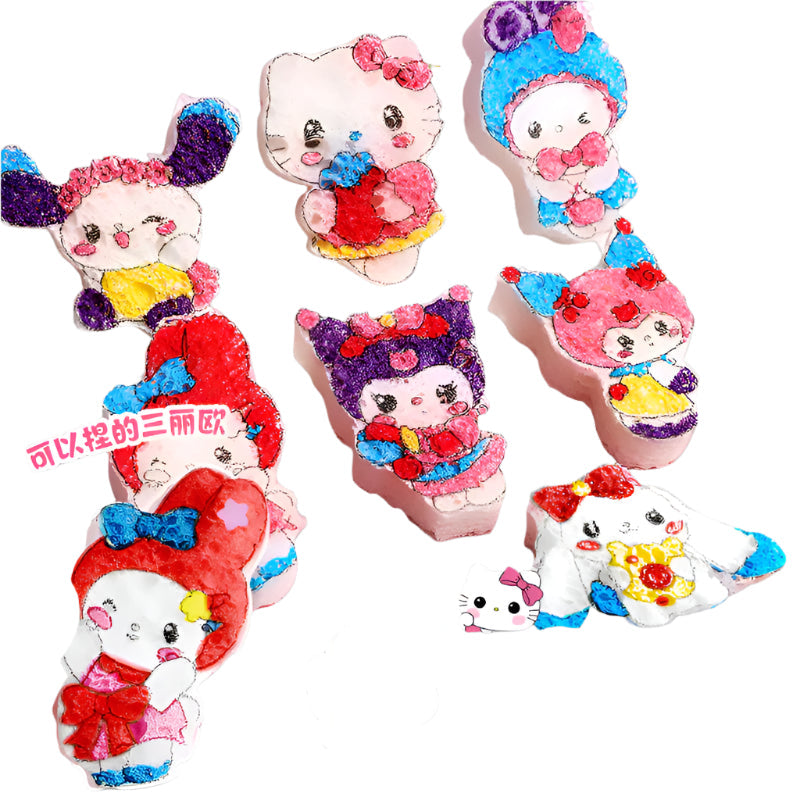 DIY 3D Coloring & Squeeze Toy – Kids Roleplay Craft Set