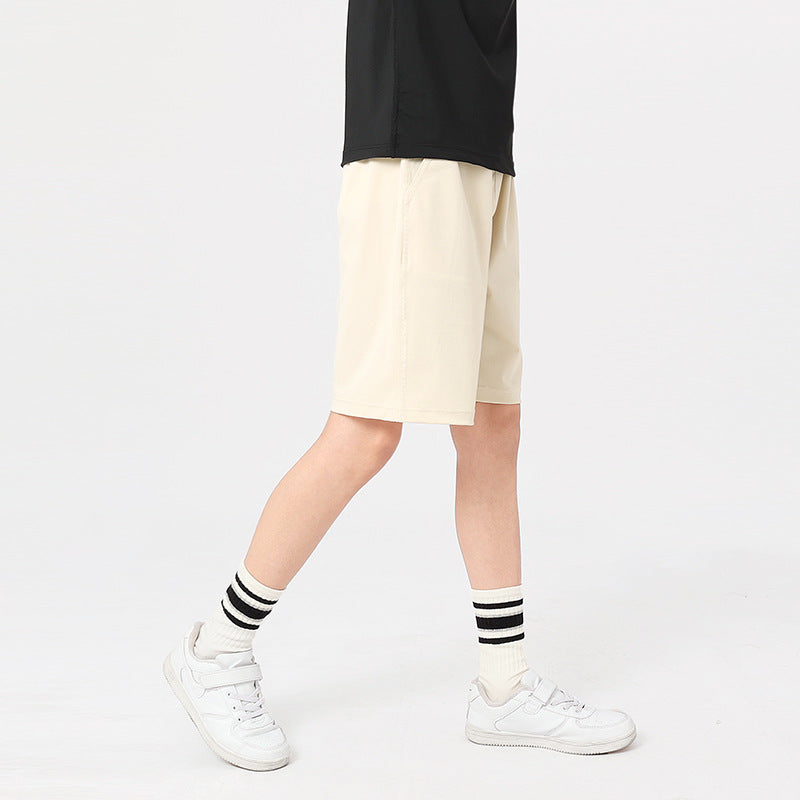 Girls’ Korean Style Summer Shorts – Quick-Dry Ice Silk – Summer Kids Fashion Nepal | Tudoholic