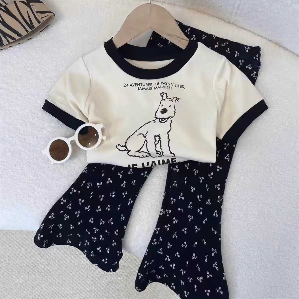 Girls Suspender Vest Set – Cute Summer Two-Piece – Outfit Sets – Image 9