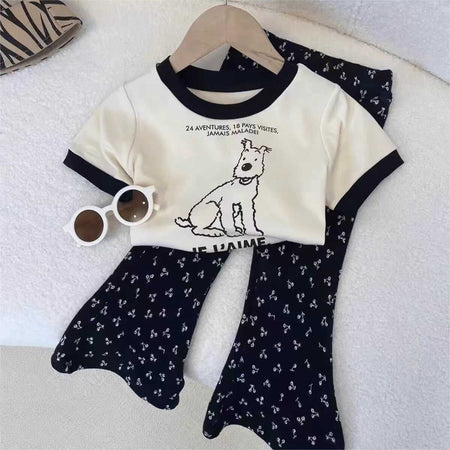 Girls Suspender Vest Set – Cute Summer Two-Piece – Outfit Sets – Image 9