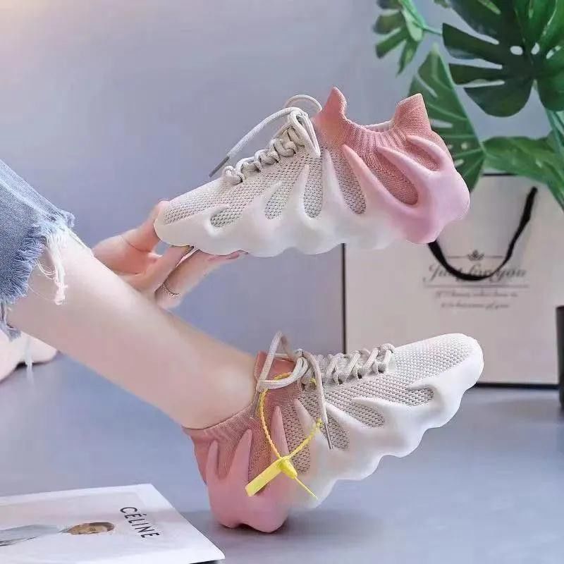 2024 Octopus Mesh Colorblock Coconut Sneakers for Women