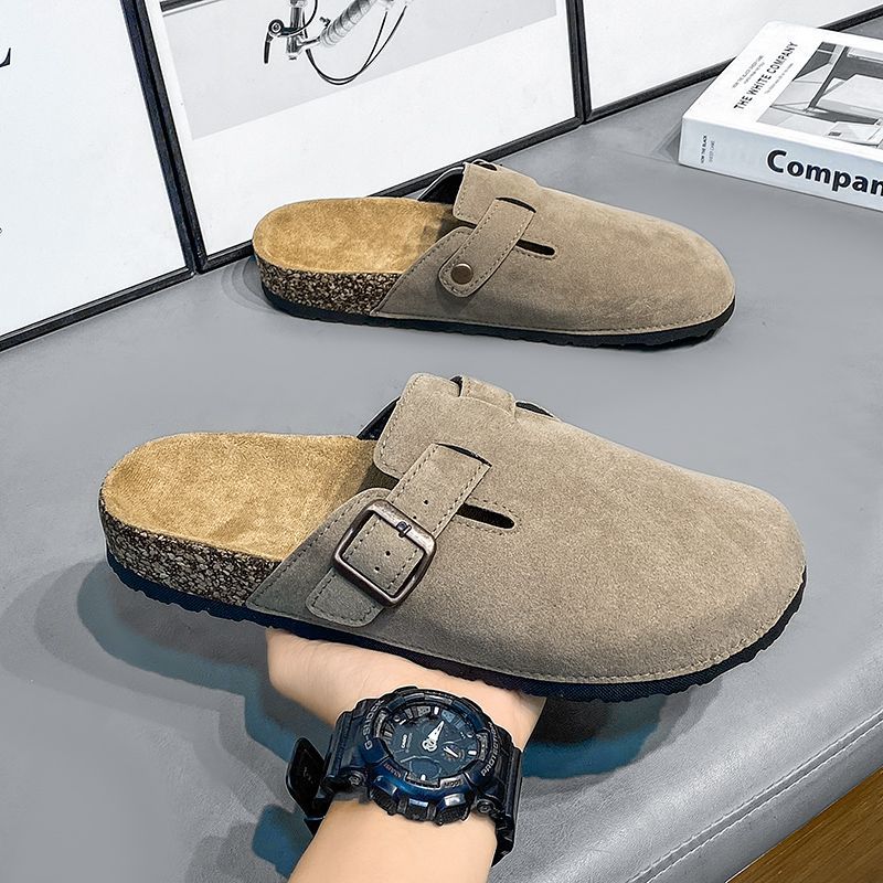 INSTOCK-Men's Birkenstock-Style Slip-On | Thick Sole Slippers