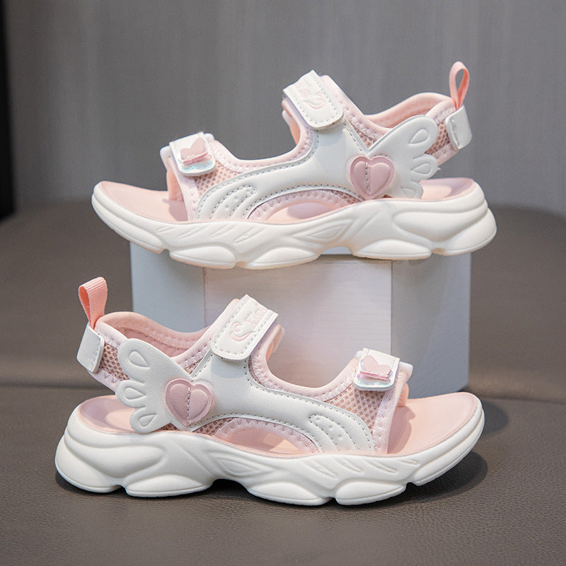 Girls Soft Sole Sports Princess Summer Beach Sandals