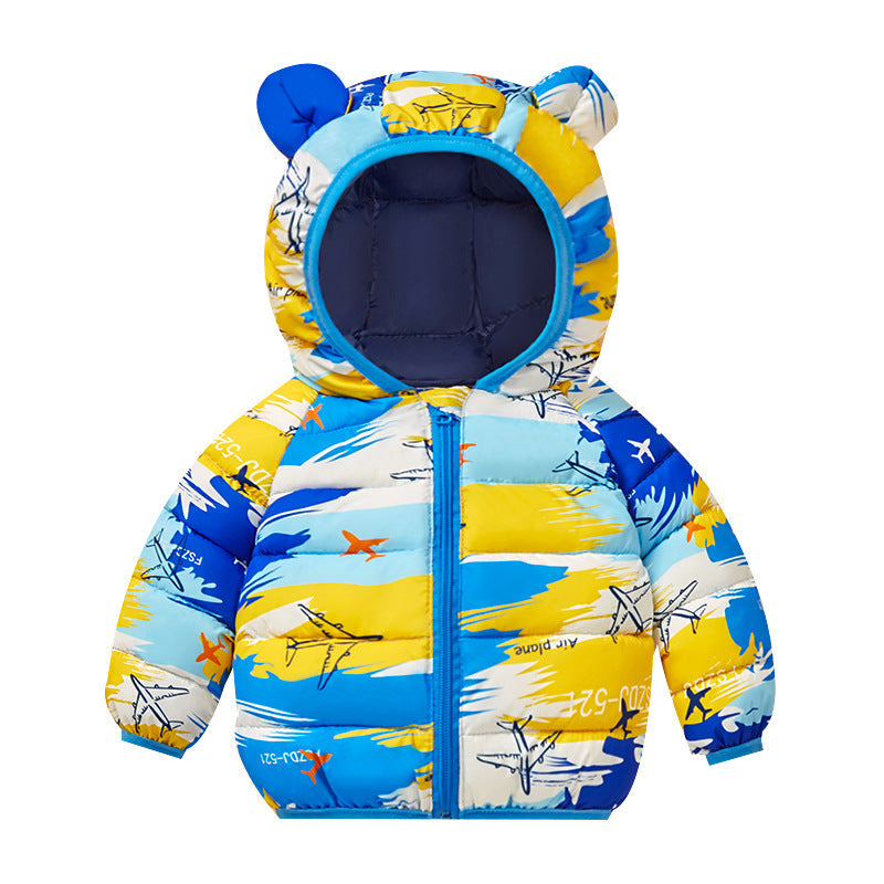 STOCK-Kids’ Thickened Cotton Coat Winter 2024