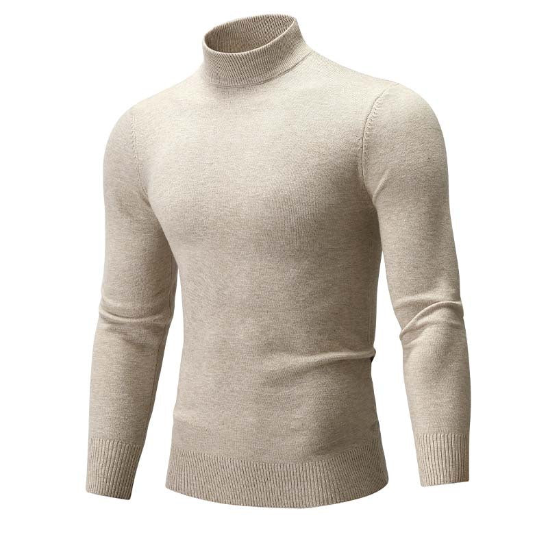 Men’s Half Turtle Neck Sweater Spring Autumn Casual Top