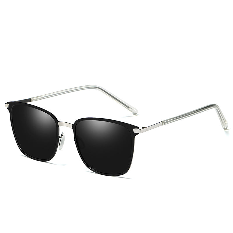 Polarized Square Frame Sunglasses – UV Protection & Night Vision