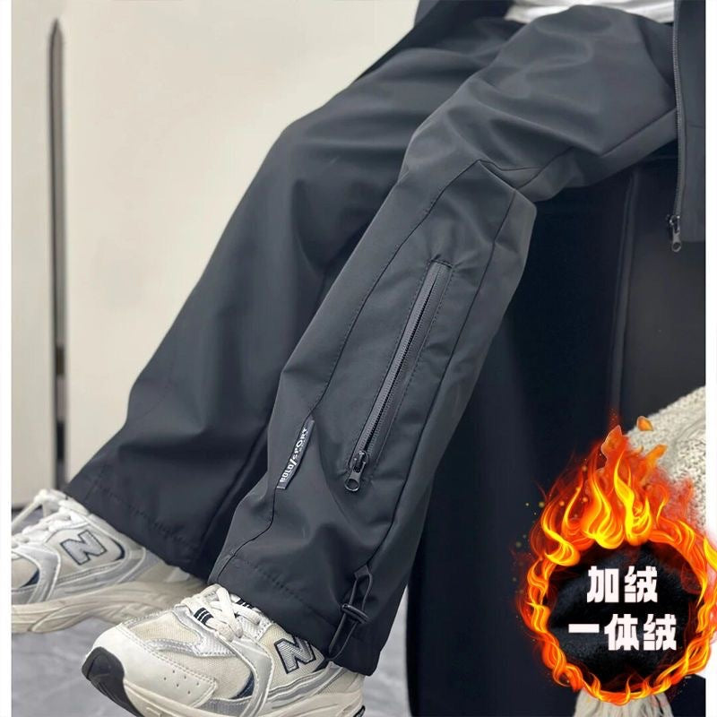 Boys Waterproof Outdoor Pants Fleece Winter