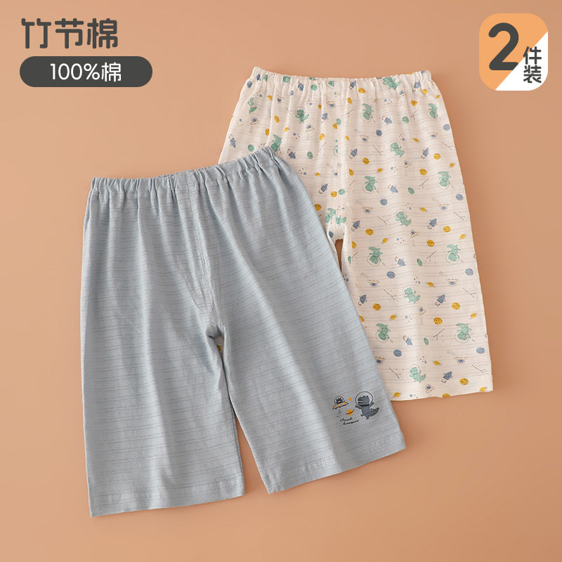 Kids' Bamboo Cotton 7-Point Shorts