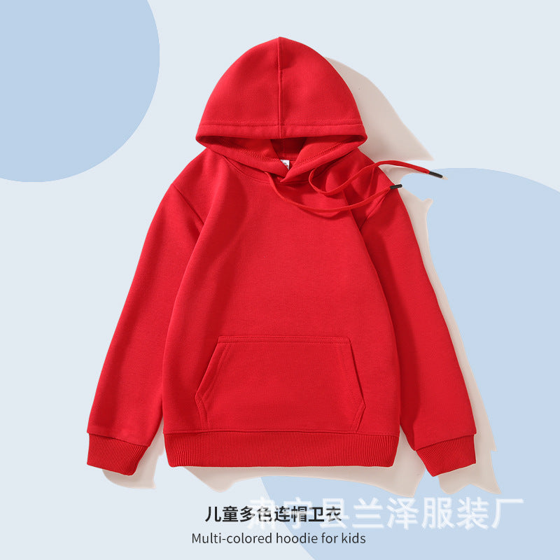 Wholesale 320G Kids Cotton Hooded Sweater 2025