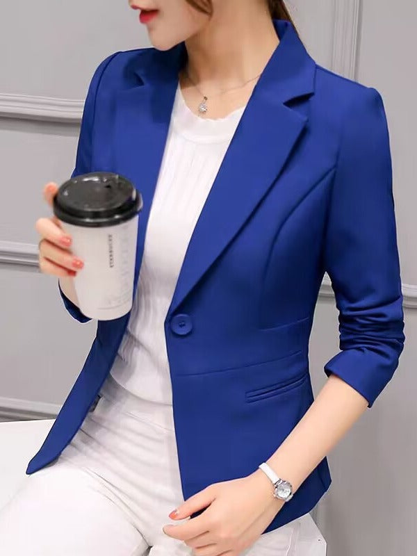 Women’s Korean Slim Fit Suit Jacket – Spring Autumn 2024